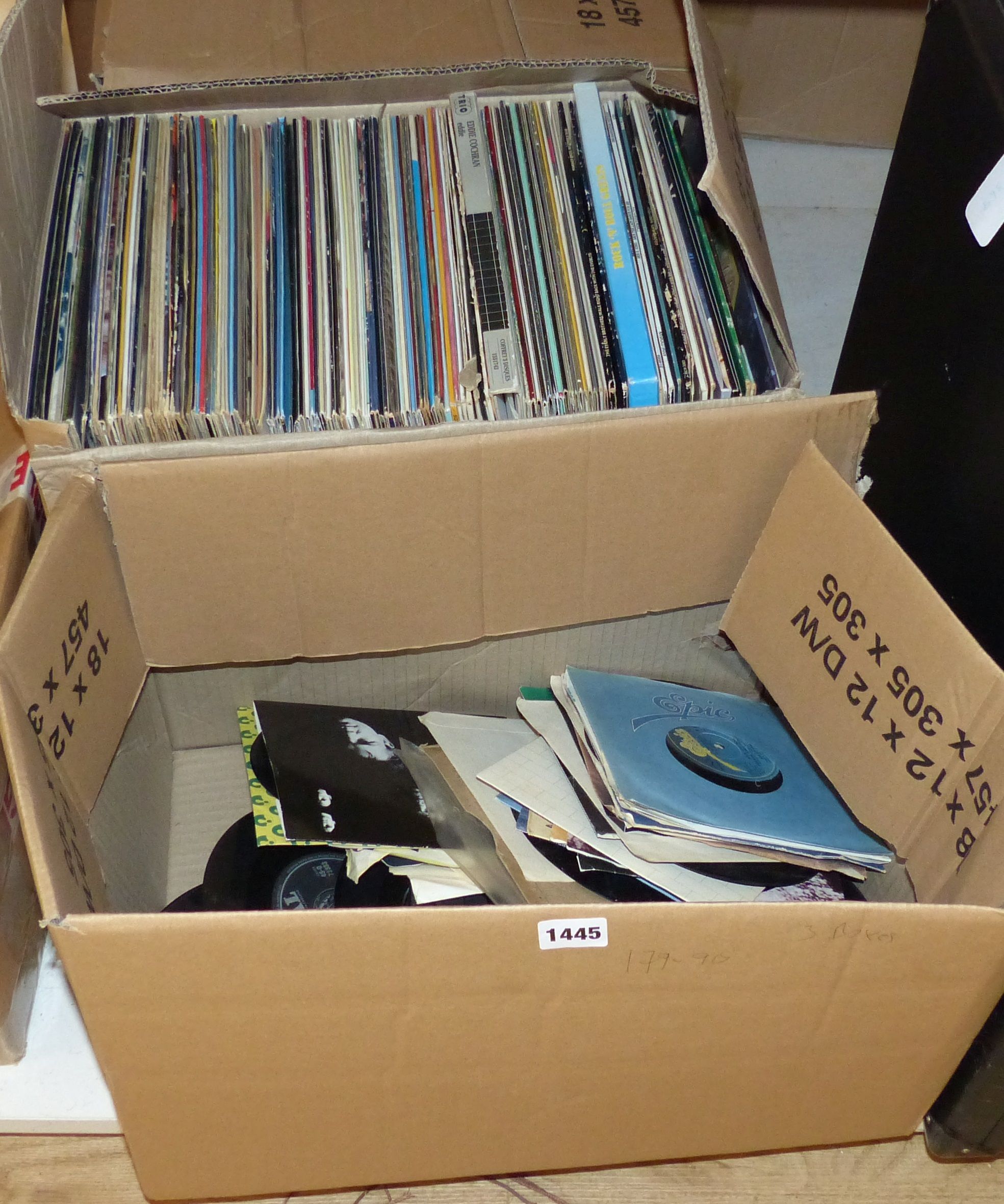 A large collection of 1960's and 70's Pop and Rock vinyl LPs and singles